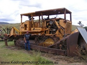 One of the smaller tractors that attended a past Manilla Show
